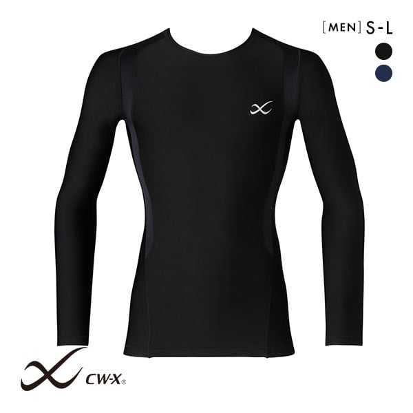 ワコール Wacoal シーダブリューエックス CW-X Mens JYURYU 柔流 ホットタイプ 丸首 長袖 トップス スポーツ メンズ JAO799