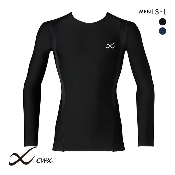 ワコール Wacoal シーダブリューエックス CW-X Mens JYURYU 柔流 ホットタイプ 丸首 長袖 トップス スポーツ メンズ JAO799