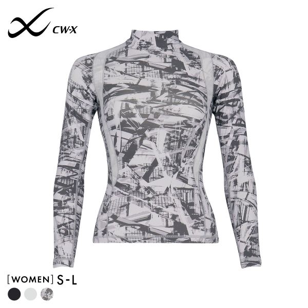 ワコール Wacoal シーダブリューエックス CW-X Womens JAY009 JYURYU 柔流 ジュウリュウ レディース トップ SML ハイネック 長袖 スポーツ