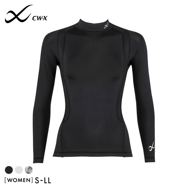 ワコール Wacoal シーダブリューエックス CW-X Womens JAY009 JYURYU 柔流 ジュウリュウ レディース トップ SML ハイネック 長袖 スポーツ