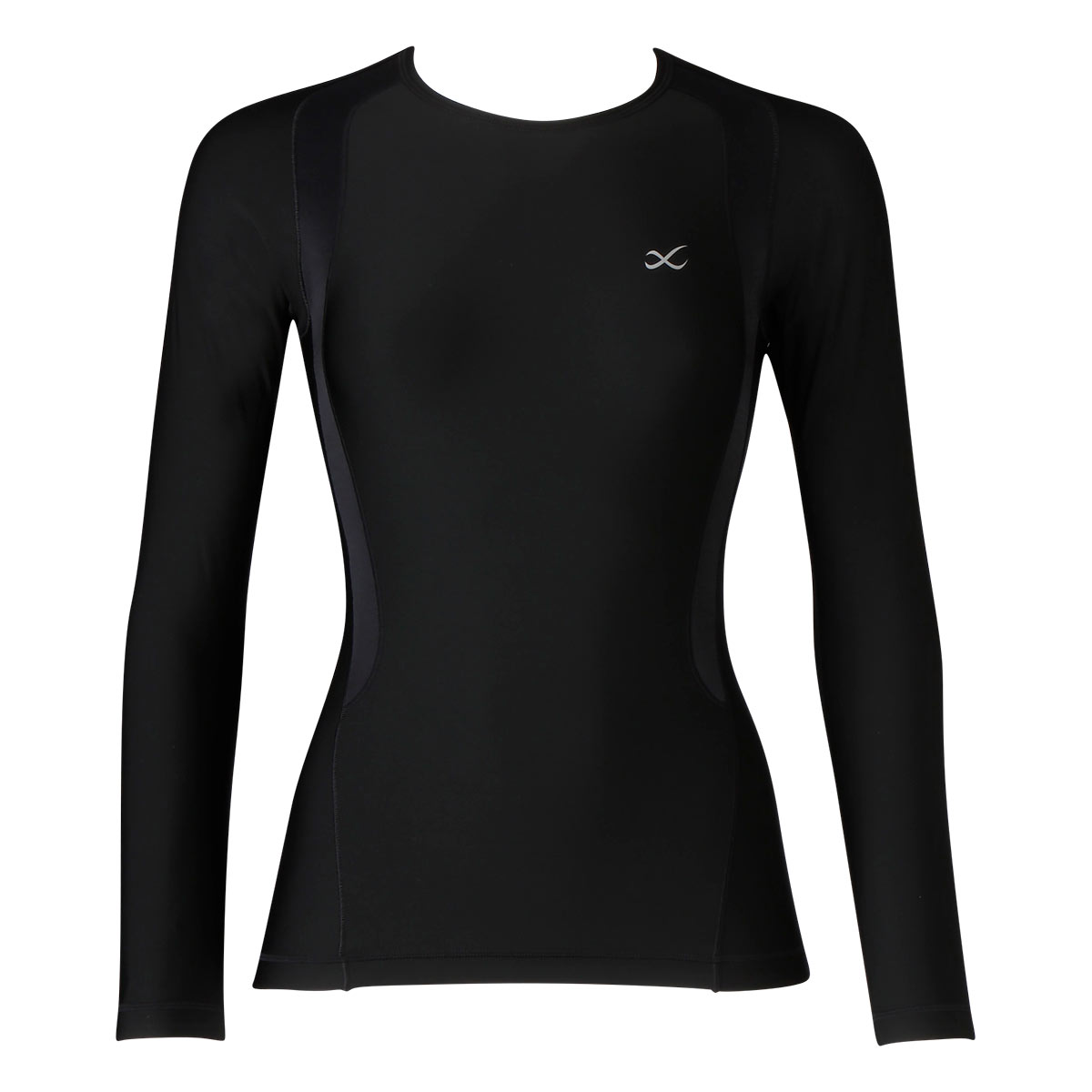 ワコール Wacoal シーダブリューエックス CW-X Womens JYURYU 柔流 ホットタイプ 丸首 長袖 トップス スポーツ JAY299 レディース(BK-ブラック-S)
