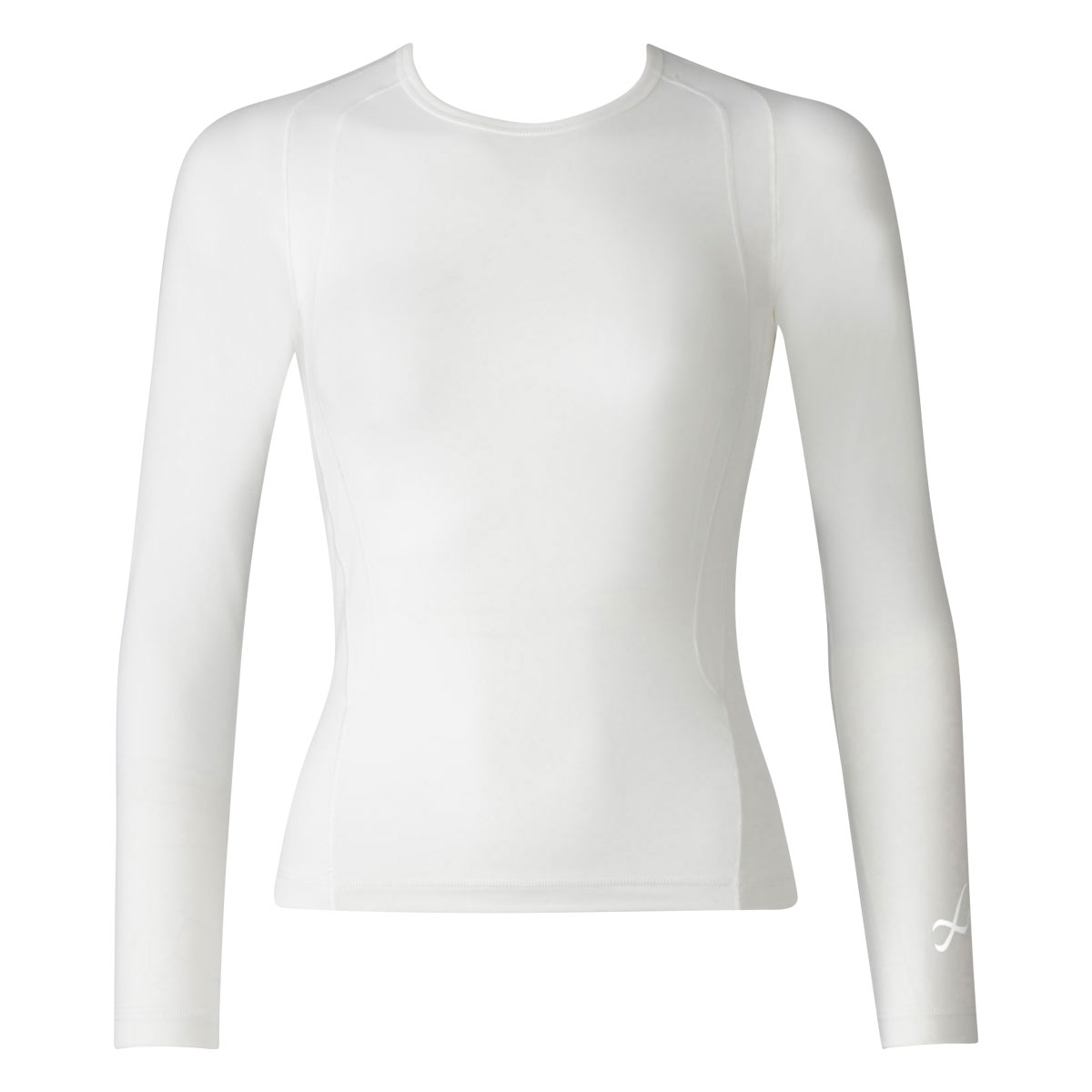 ワコール Wacoal シーダブリューエックス CW-X Womens JAY410 JYURYU 柔流 ジュウリュウ トップ SML ラウンドネック 長袖 スポーツ(IV-アイボリー-S)