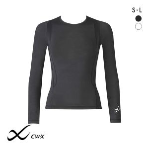 ワコール Wacoal シーダブリューエックス CW-X Womens JAY410 JYURYU 柔流 ジュウリュウ トップ SML ラウンドネック 長袖 スポーツ