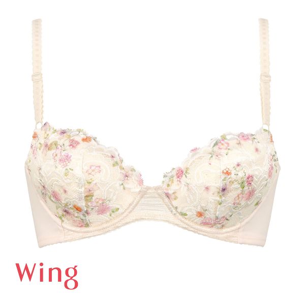 ワコール Wacoal ウイング Wing KB2020 NATURAL FIT BRA ブラジャー CD 単品 ナチュラルフィットブラ