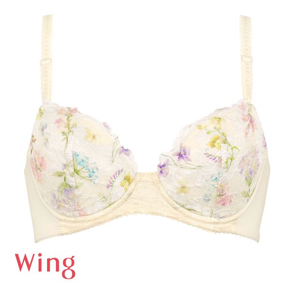 ワコール Wacoal ウイング Wing KB2020 NATURAL FIT BRA ブラジャー CD 単品 ナチュラルフィットブラ