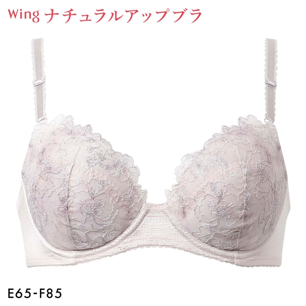 ワコール Wacoal ウイング Wing KB2060 ナチュラルアップブラ ブラジャー E F 大きいサイズ