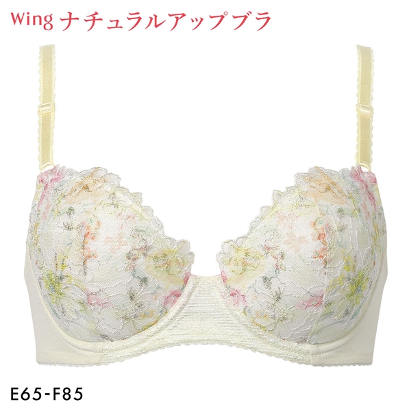 ワコール Wacoal ウイング Wing KB2060 ナチュラルアップブラ ブラジャー E F 大きいサイズ