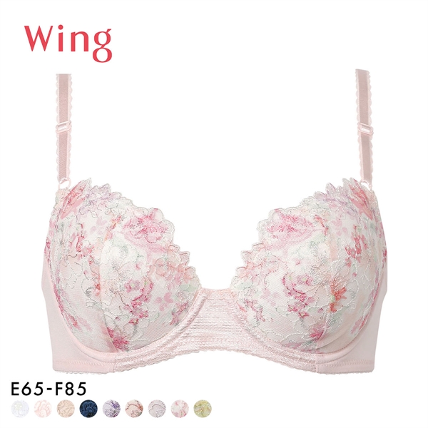 ワコール Wacoal ウイング Wing KB2060 ナチュラルアップブラ ブラジャー E F 大きいサイズ