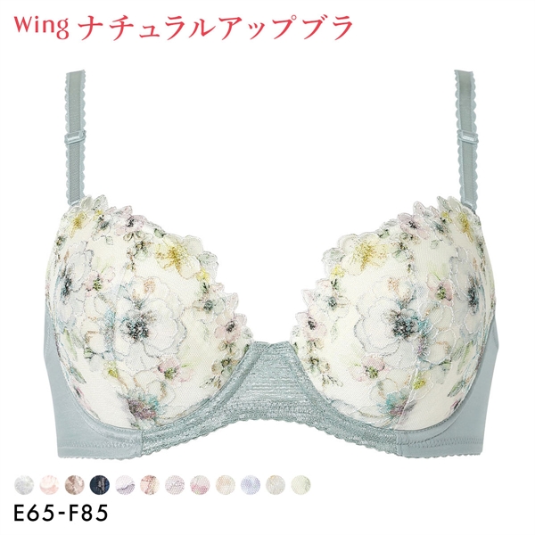 ワコール Wacoal ウイング Wing KB2060 ナチュラルアップブラ ブラジャー E F 大きいサイズ