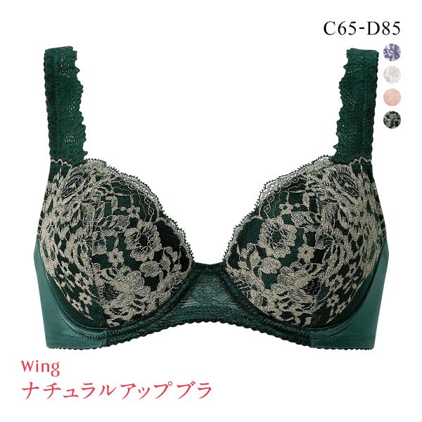 ワコール Wacoal ウイング Wing KB2062 ナチュラルアップブラ ブラジャー CD 単品