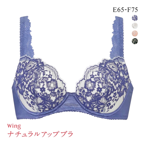 ワコール Wacoal ウイング Wing KB2062 ナチュラルアップブラ ブラジャー EF 大きいサイズ