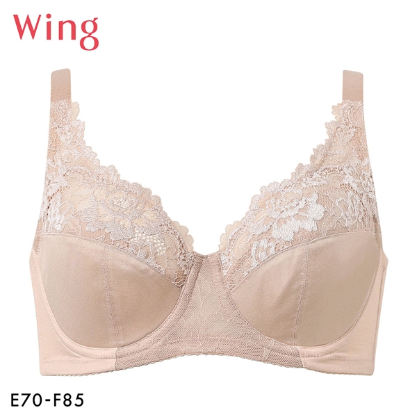 ワコール Wacoal ウイング Wing バストをしっかり包み込む フルカップ ブラジャー 脇から背中なめらかシルエット EF KB2115 単品