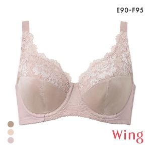 ワコール Wacoal ウイング Wing バストをしっかり包み込む フルカップ ブラジャー QEF 大きいサイズ KB2115 単品