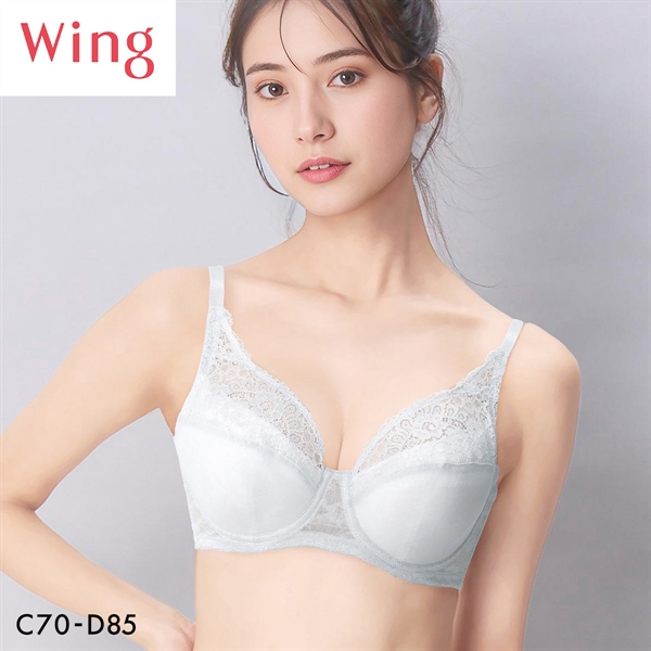 ワコール ウイング 夏のうすかるブラ フルカップ ブラジャー CD さらっと快適  Wacoal Wing
