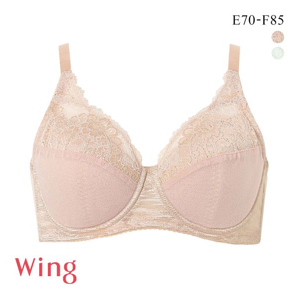 ワコール ウイング 夏のうすかるブラ フルカップ ブラジャー EF さらっと快適 Wacoal Wing