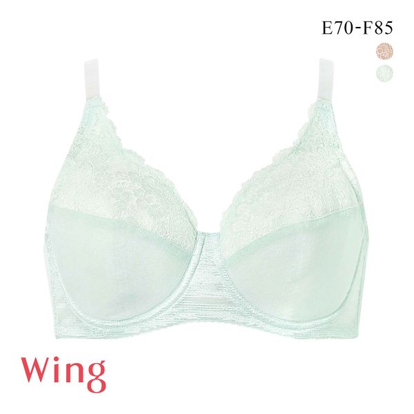 ワコール ウイング 夏のうすかるブラ フルカップ ブラジャー EF さらっと快適 Wacoal Wing