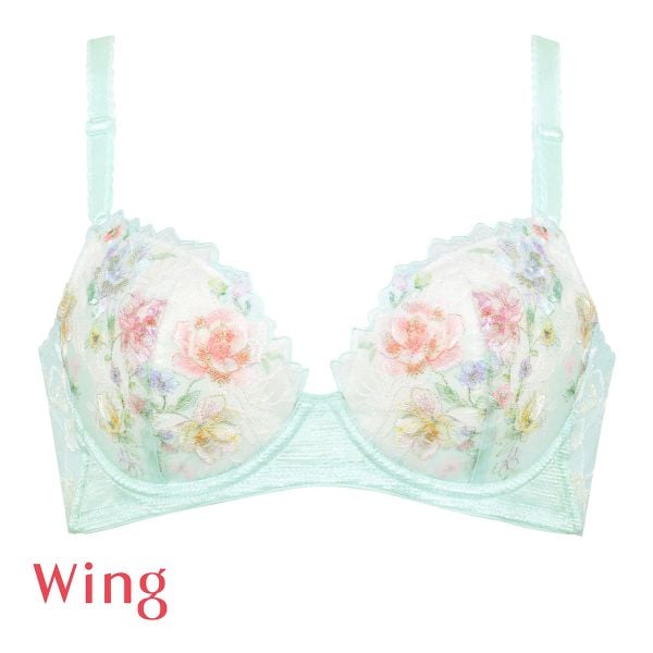 ワコール Wacoal ウイング Wing KB2721 後ろ姿きれいブラ EF 3/4カップ ブラジャー 脇高 24SS 単品