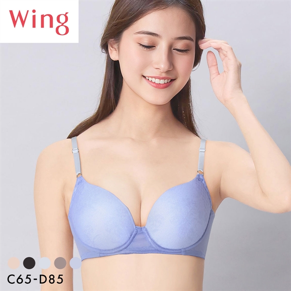 ワコール ウイング 夏のうすかるブラ ブラジャー 3/4カップ CD 夏ブラ 汗のベタつきを軽減 Wacoal Wing