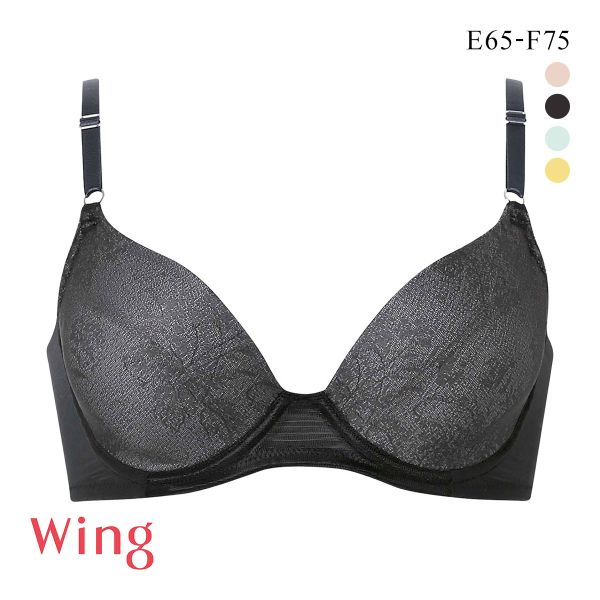 ワコール ウイング 夏のうすかるブラ ブラジャー 3/4カップ EF 夏ブラ 汗のベタつきを軽減 Wacoal Wing