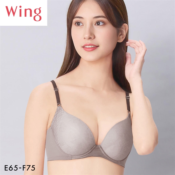ワコール ウイング 夏のうすかるブラ ブラジャー 3/4カップ EF 夏ブラ 汗のベタつきを軽減 Wacoal Wing