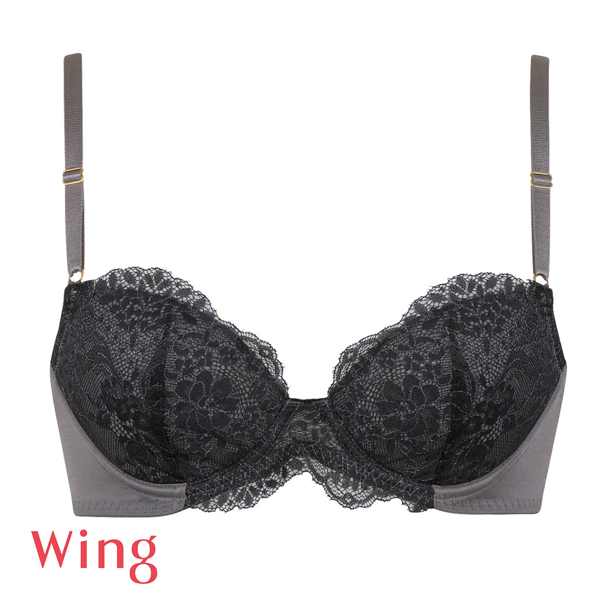 新品級　極美品　23区　vingt-trois アンサンブル　XXL ブラック ワコール Wacoal ウイング Wing KB3000 ナチュラルアップブラ 3