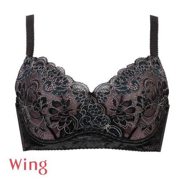 ワコール ウイング 小さく見せるブラ ブラジャー DEF 3/4カップ KB6100 Wacoal Wing