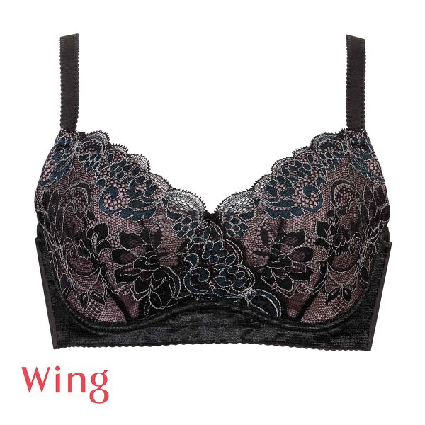 ワコール ウイング 小さく見せるブラ ブラジャー DEF 3/4カップ KB6100 Wacoal Wing