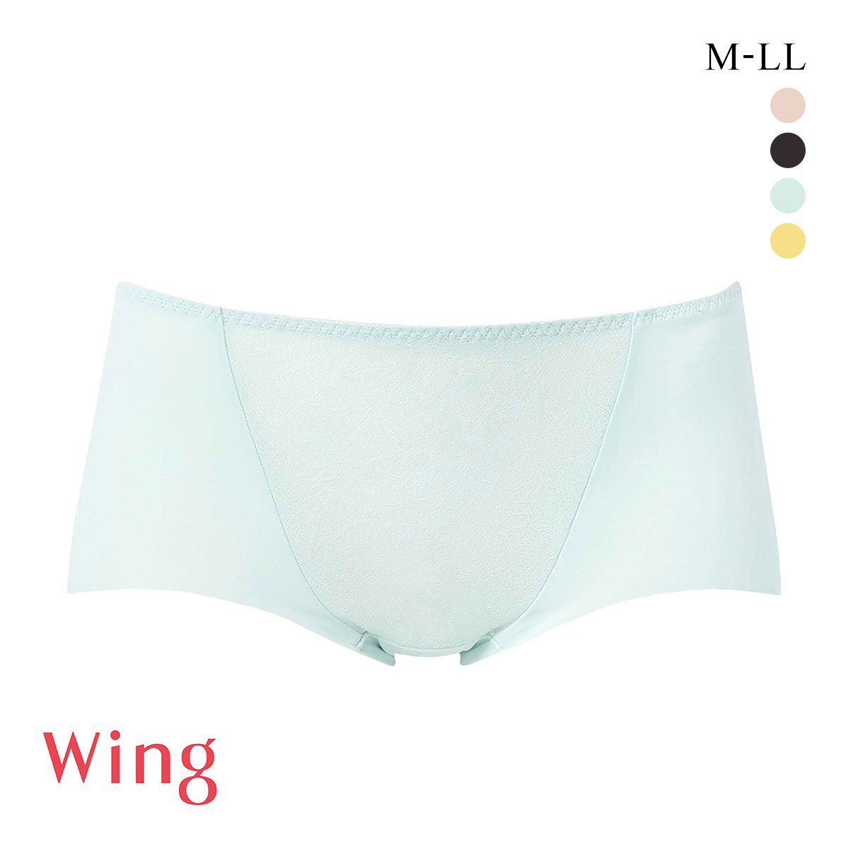 ワコール ウイング 夏のうすかるブラ ショーツ ノーマル ML2L Wacoal Wing(LBU-薄ブルー-M)