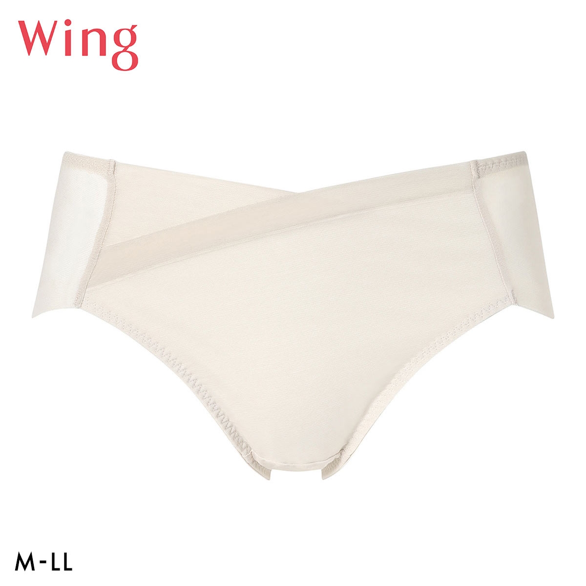 ワコール ウイング シュパッとフィットブラ KB2090 ショーツ M L LL ひびきにくい シアー KF2390 Wacoal Wing(LBE-薄ベージュ-M)