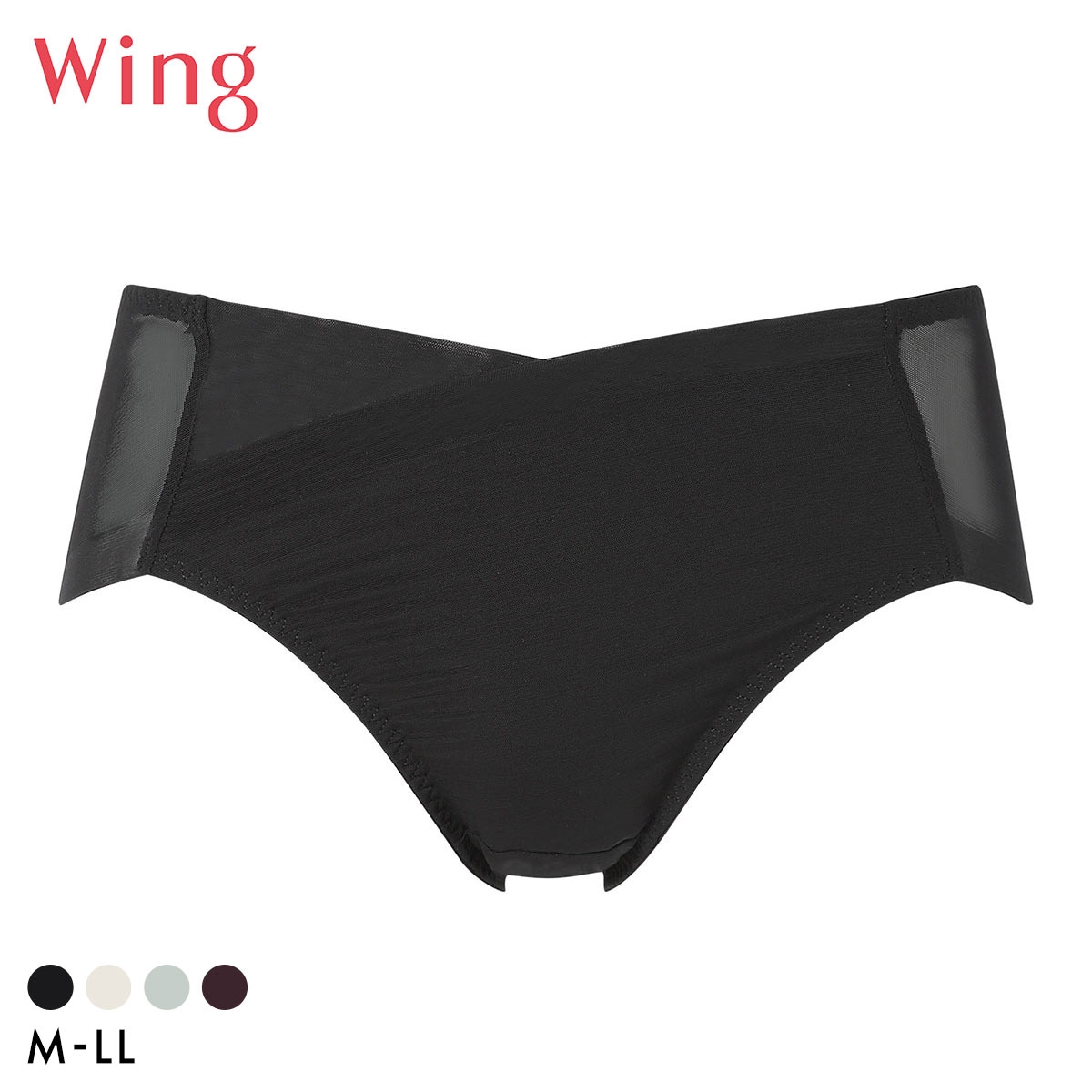 ワコール ウイング シュパッとフィットブラ KB2090 ショーツ M L LL ひびきにくい シアー KF2390 Wacoal Wing