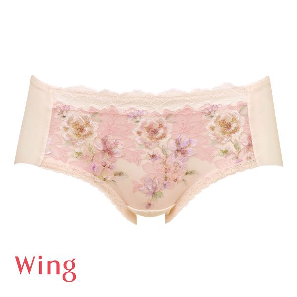 ワコール Wacoal ウイング Wing KB2721 後ろ姿きれいブラ ショーツ ML ラインレス フリーカット 単品 KF2421 24SS