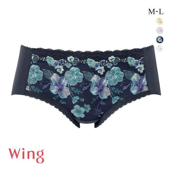 ワコール ウイング KB2722 後ろ姿きれいブラ ショーツ ML ラインレス ひびきにくい KF2422 25SS Wacoal Wing