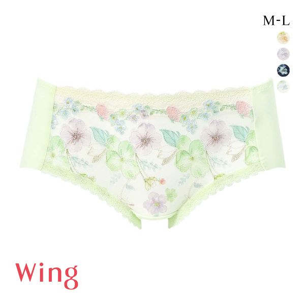 ワコール ウイング KB2722 後ろ姿きれいブラ ショーツ ML ラインレス ひびきにくい KF2422 25SS Wacoal Wing