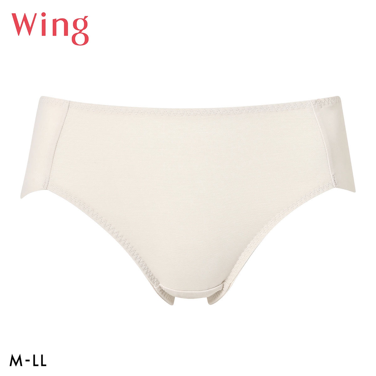 ワコール ウイング シュパッとフィットブラ KB2090 ショーツ M L LL ひびきにくい ラインレス KF2490 Wacoal Wing(LBE-薄ベージュ-M)