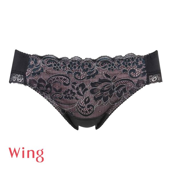 ワコール ウイング KB6100 小さく見せるブラ ショーツ MLLL Wacoal Wing