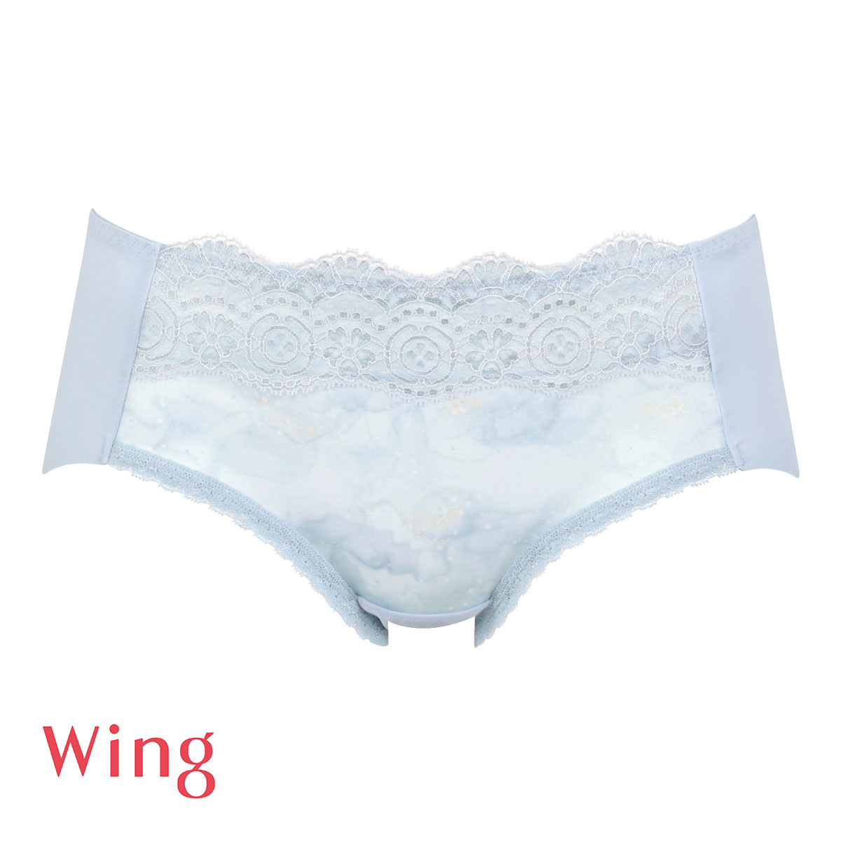 ワコール Wacoal ウイング Wing 23AW KB2900 スタイルアップブラ ショーツ ML ラインレス フリーカット 単品(BU-ブルー-M)