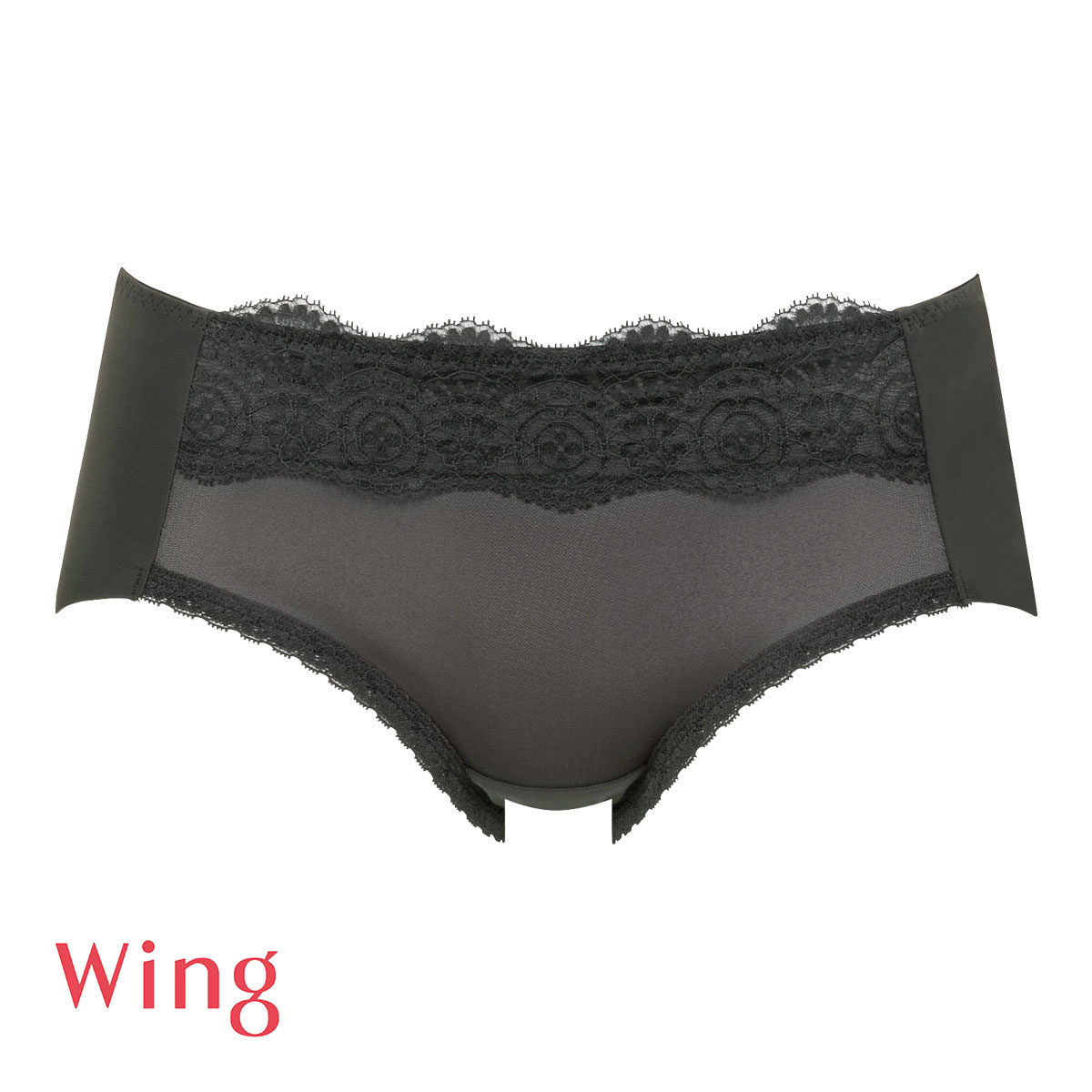 ワコール Wacoal ウイング Wing 23AW KB2900 スタイルアップブラ ショーツ ML ラインレス フリーカット 単品(BK-ブラック-M)