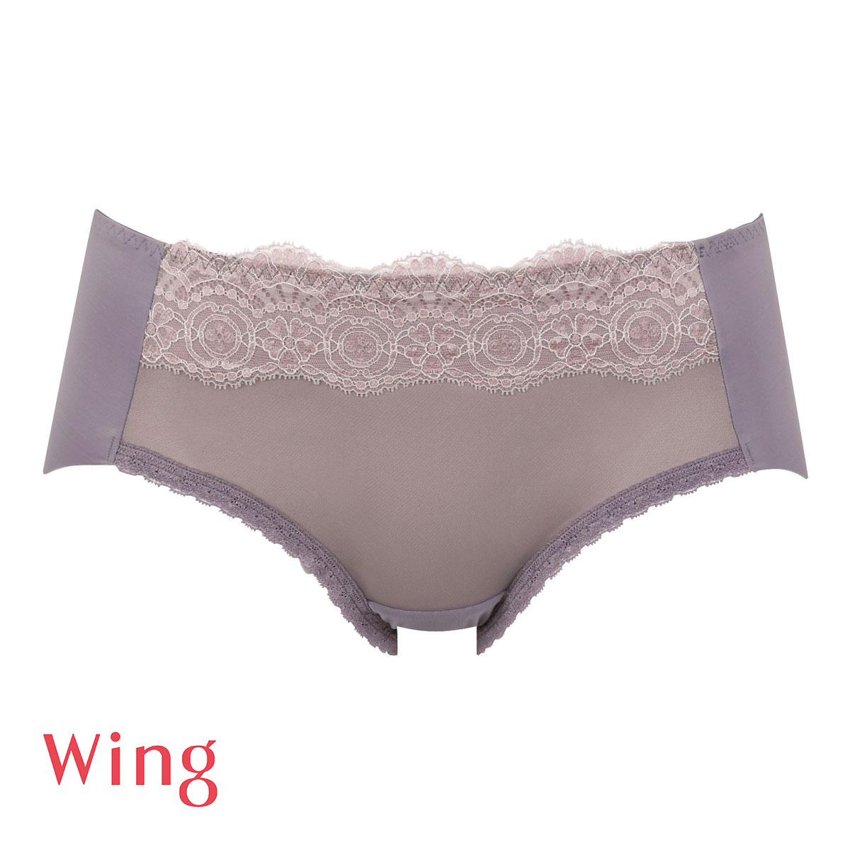 ワコール Wacoal ウイング Wing 23AW KB2900 スタイルアップブラ ショーツ ML ラインレス フリーカット 単品(VI-バイオレット-M)