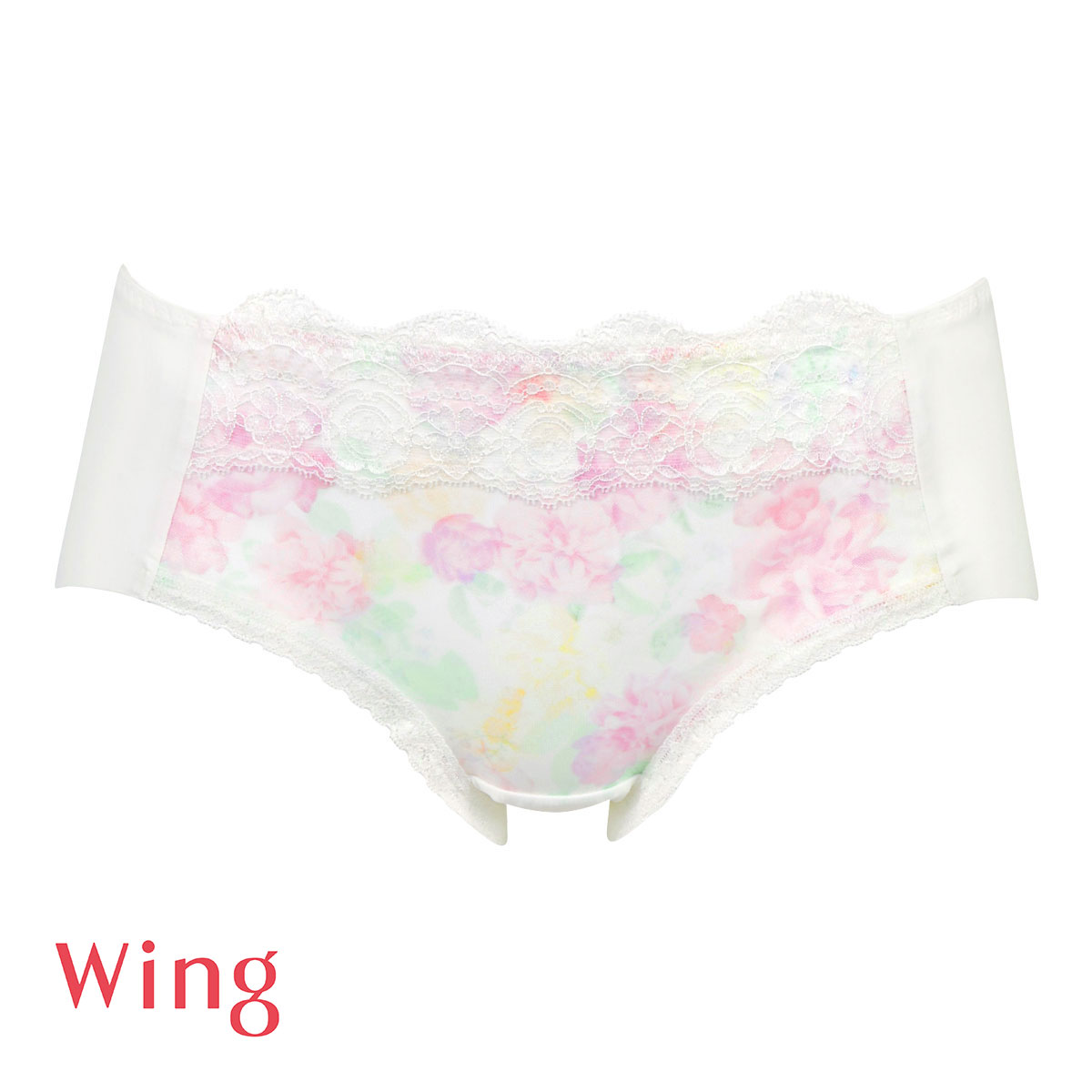 ワコール Wacoal ウイング Wing 23AW KB2900 スタイルアップブラ ショーツ ML ラインレス フリーカット 単品(IV-アイボリー-M)