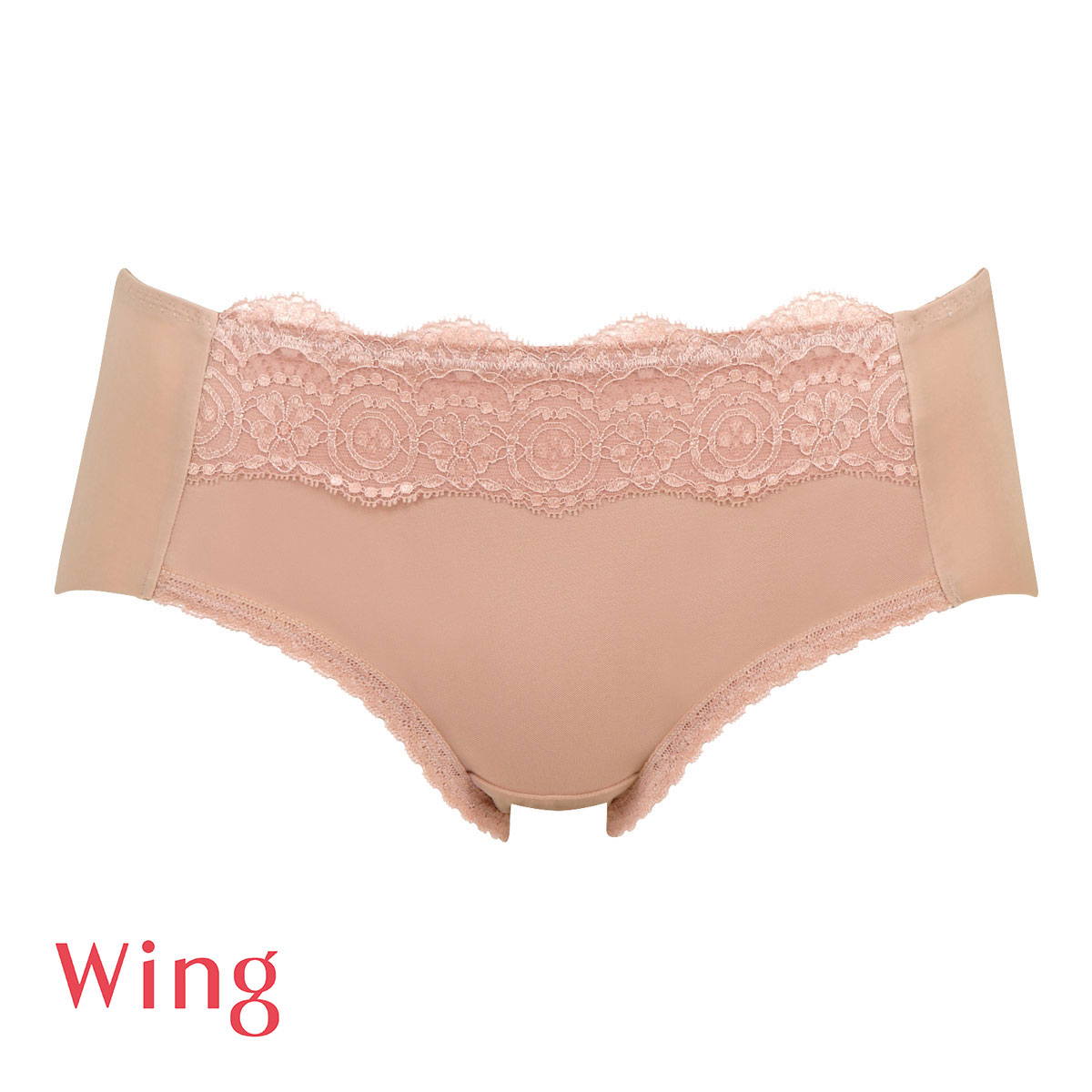 ワコール Wacoal ウイング Wing 23AW KB2900 スタイルアップブラ ショーツ ML ラインレス フリーカット 単品(BE-ベージュ-M)