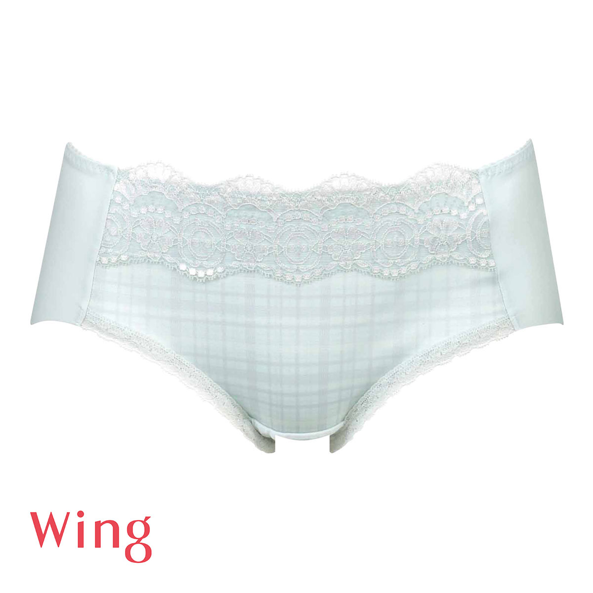 ワコール Wacoal ウイング Wing 23AW KB2900 スタイルアップブラ ショーツ ML ラインレス フリーカット 単品(LBU-薄ブルー-M)