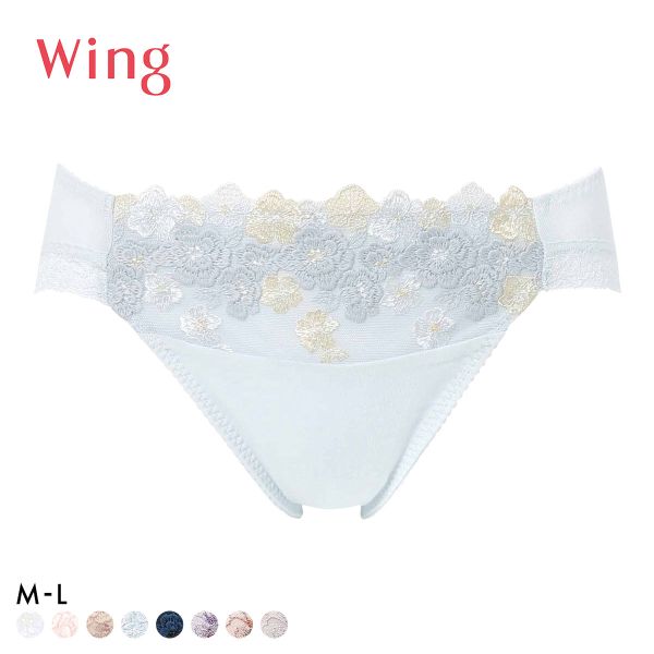 ワコール Wacoal ウイング Wing KB2060 ナチュラルアップ ショーツ スタンダード ML 単品 綿混