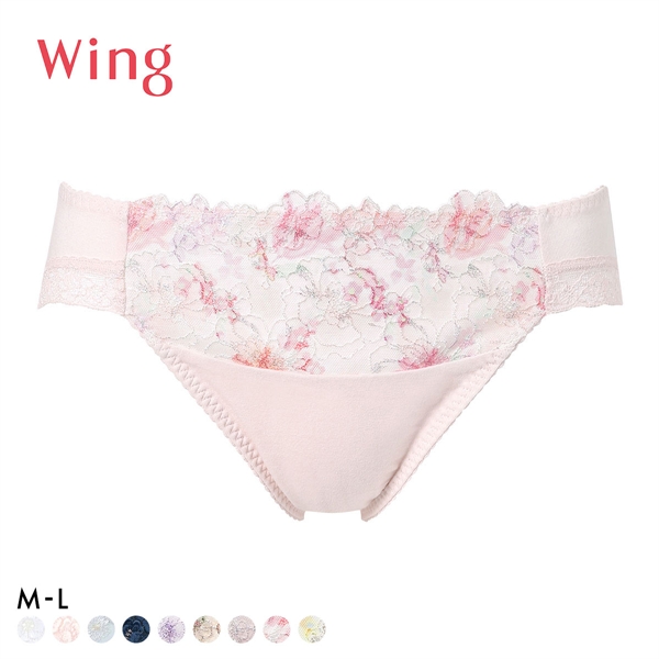 ワコール Wacoal ウイング Wing KB2060 ナチュラルアップ ショーツ スタンダード ML 単品 綿混