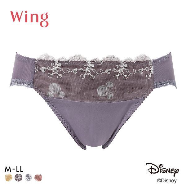 ワコール ウイング ナチュラルアップ Disney ショーツ スタンダード ペア KB2063 ML2L 大きいサイズ Wacoal Wing