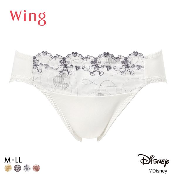 ワコール ウイング ナチュラルアップ Disney ショーツ スタンダード ペア KB2063 ML2L 大きいサイズ Wacoal Wing