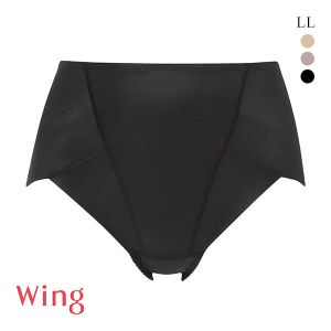 ワコール Wacoal ウイング Wing ショーツ感覚でほどよくサポート Pパンツ LL ガードル ショート ショーツ 深め 単品