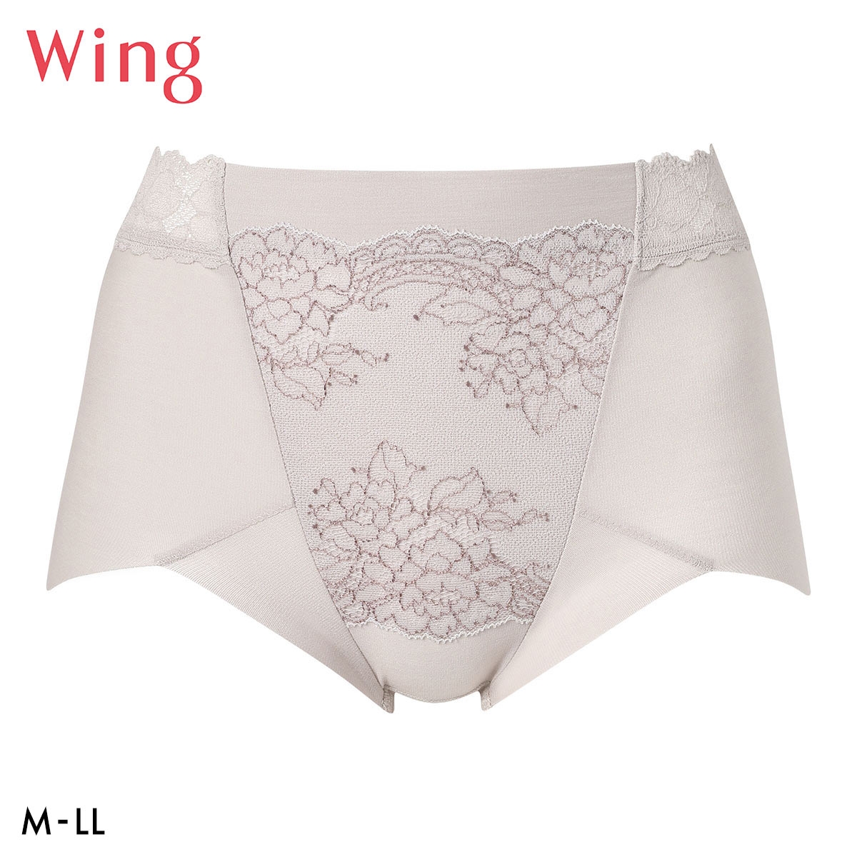 ワコール Wacoal ウイング Wing 美尻も叶える補正ショーツ Pパンツ ショートガードル ショーツ ML2L 単品(GG-グレージュ-M)
