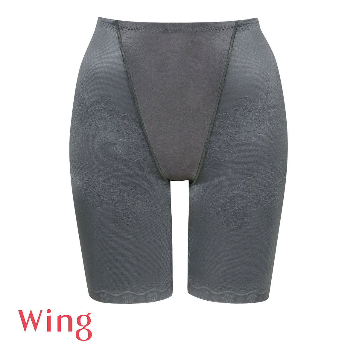 ワコール Wacoal ウイング Wing メリハリシェイプ キュッとアップパンツ ロング丈 ガードル 58･64･70･76(GY-グレー-58)