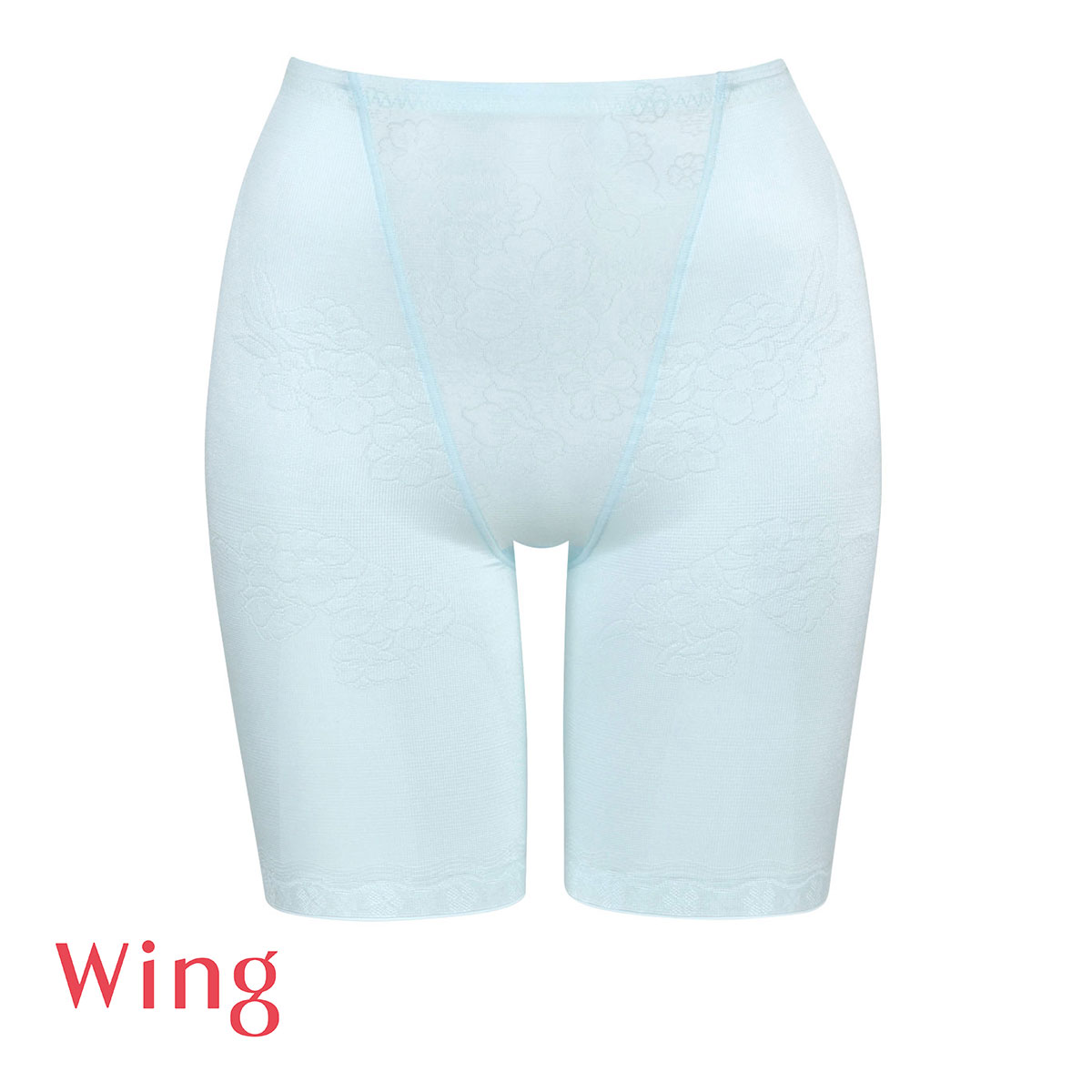 ワコール Wacoal ウイング Wing メリハリシェイプ キュッとアップパンツ ロング丈 ガードル 82 クイーンサイズ(BU-ブルー-82・L)