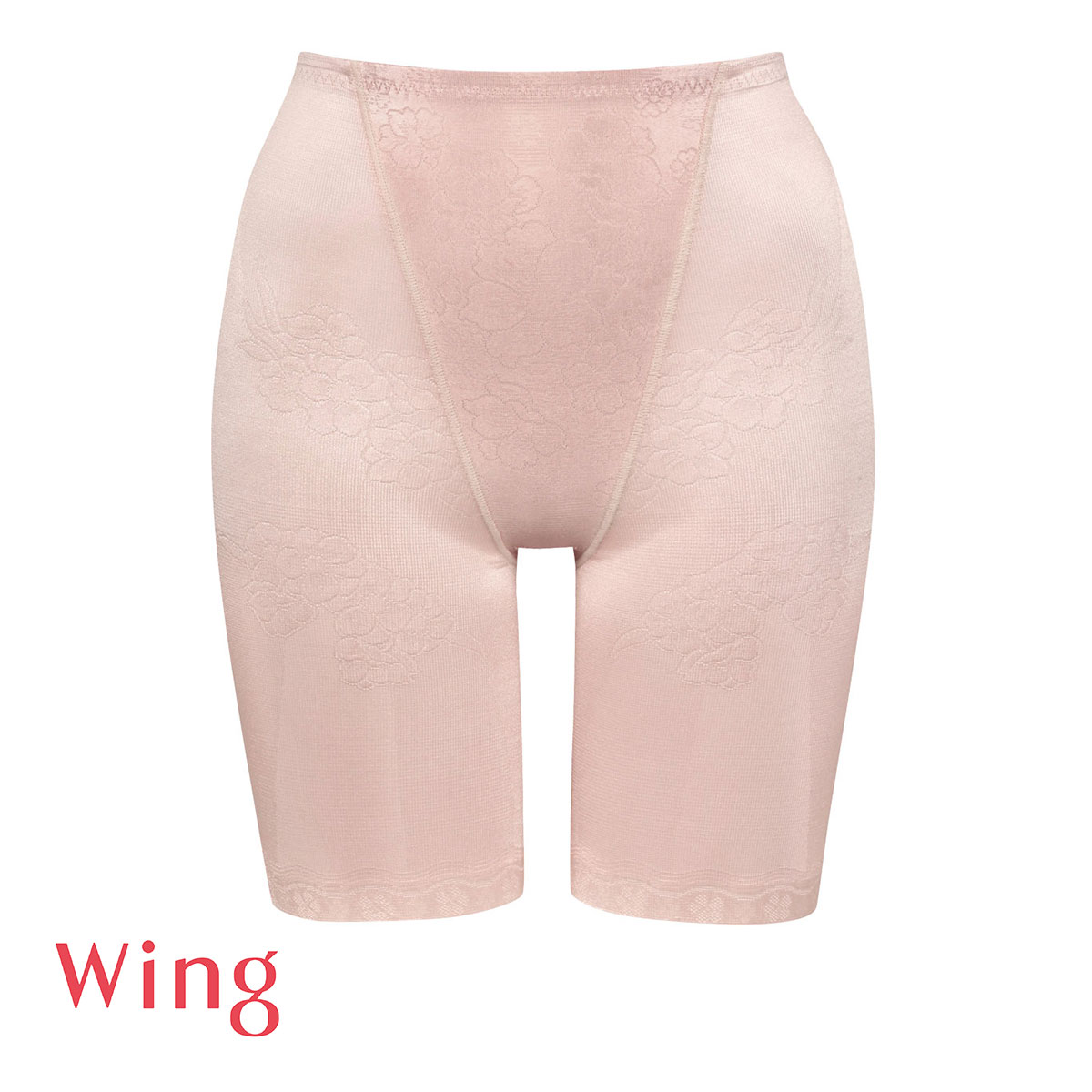 ワコール Wacoal ウイング Wing メリハリシェイプ キュッとアップパンツ ロング丈 ガードル 82 クイーンサイズ(PI-ピンク-82・L)